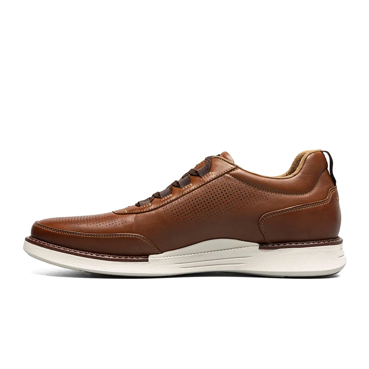 Florsheim Launch Elastic Lace Slip On (Men) - Cognac Multi Dress-Casual - Slip On - The Heel Shoe Fitters