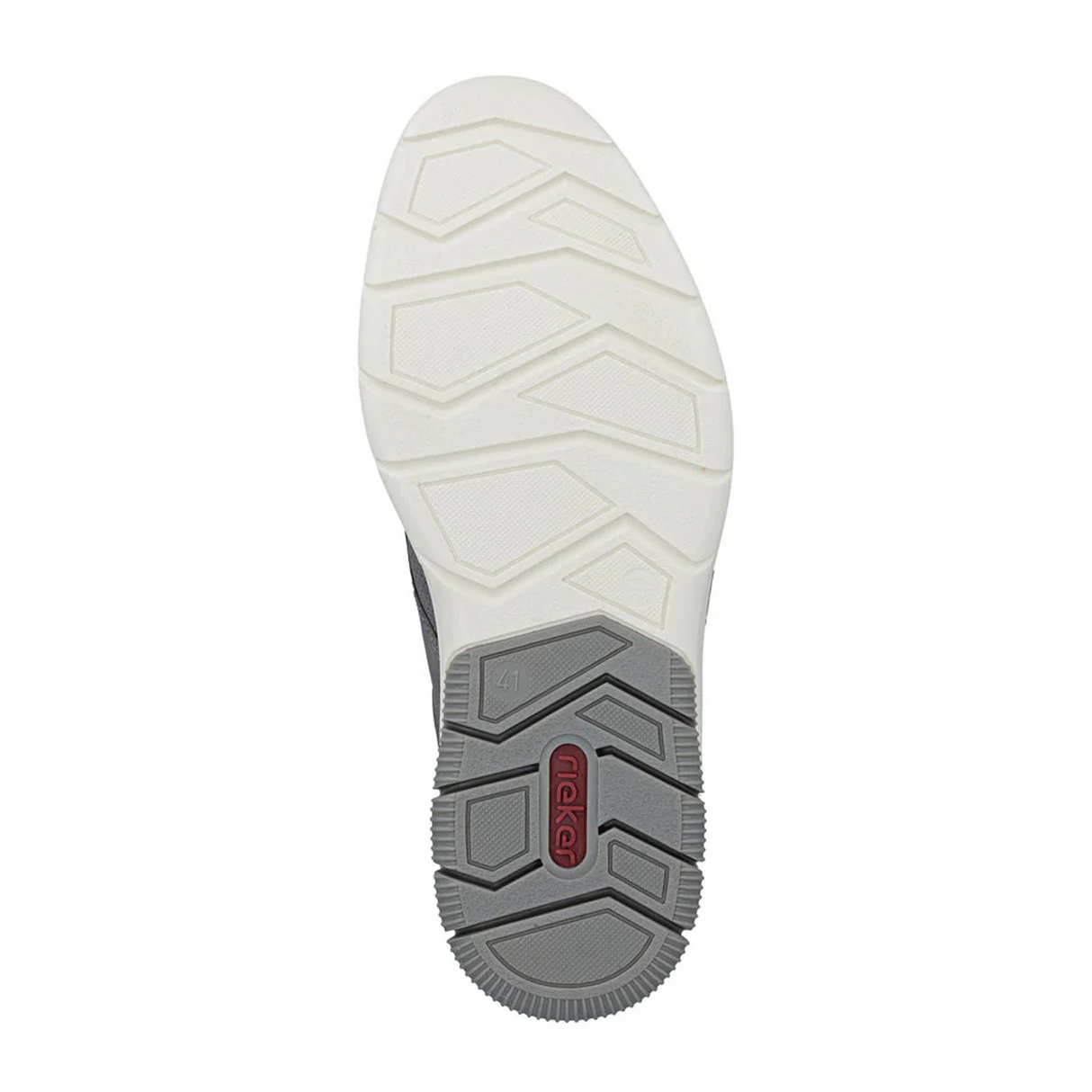 Rieker Dustin 50 Lace Up (Men) - Cenere/Denim/Rauch Dress-Casual - Oxford - The Heel Shoe Fitters