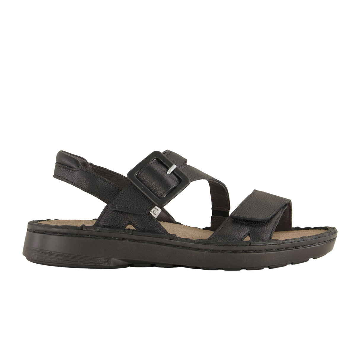 Naot Castelo Backstrap Sandal (Women) - Soft Black Leather Sandal - Backstrap - The Heel Shoe Fitters