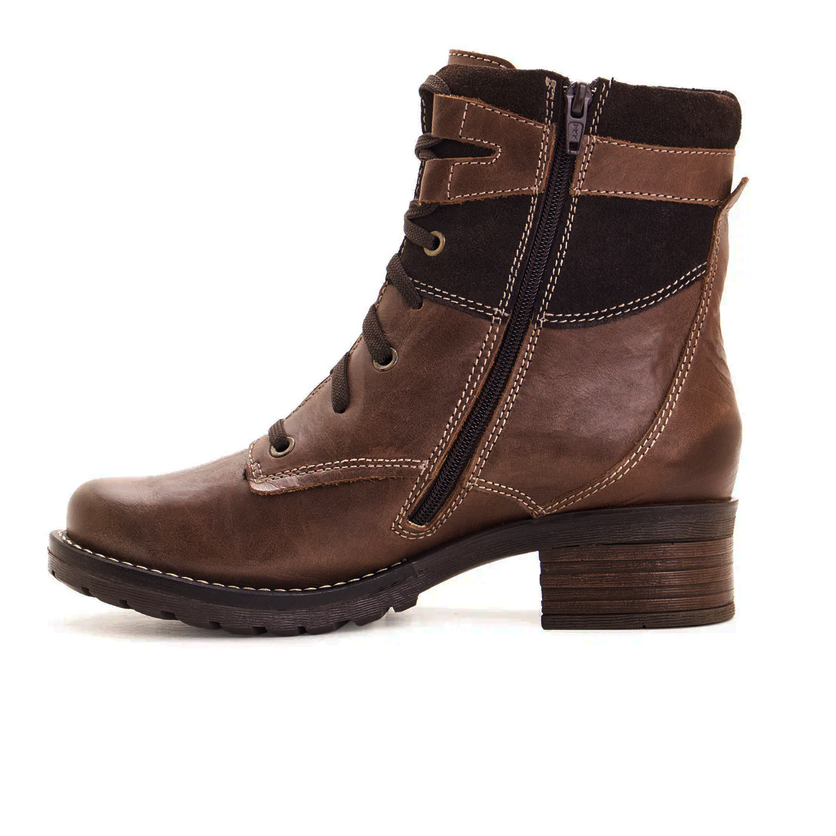 Dromedaris Kara Suede Ankle Boot (Women) - Chocolate Boots - Fashion - Mid Boot - The Heel Shoe Fitters