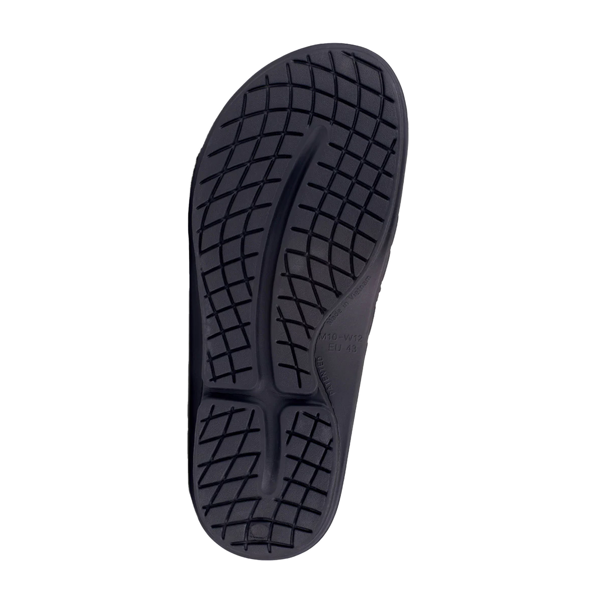 Oofos OOahh Sport Flex Slide Sandal (Unisex) - Black/Matte Black Sandal - Slide - The Heel Shoe Fitters