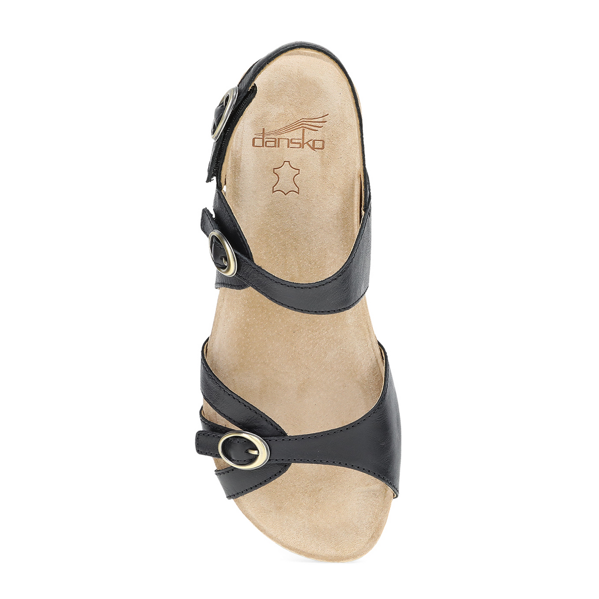 Dansko Ruthie Backstrap Sandal (Women) - Black Sandal - Backstrap - The Heel Shoe Fitters