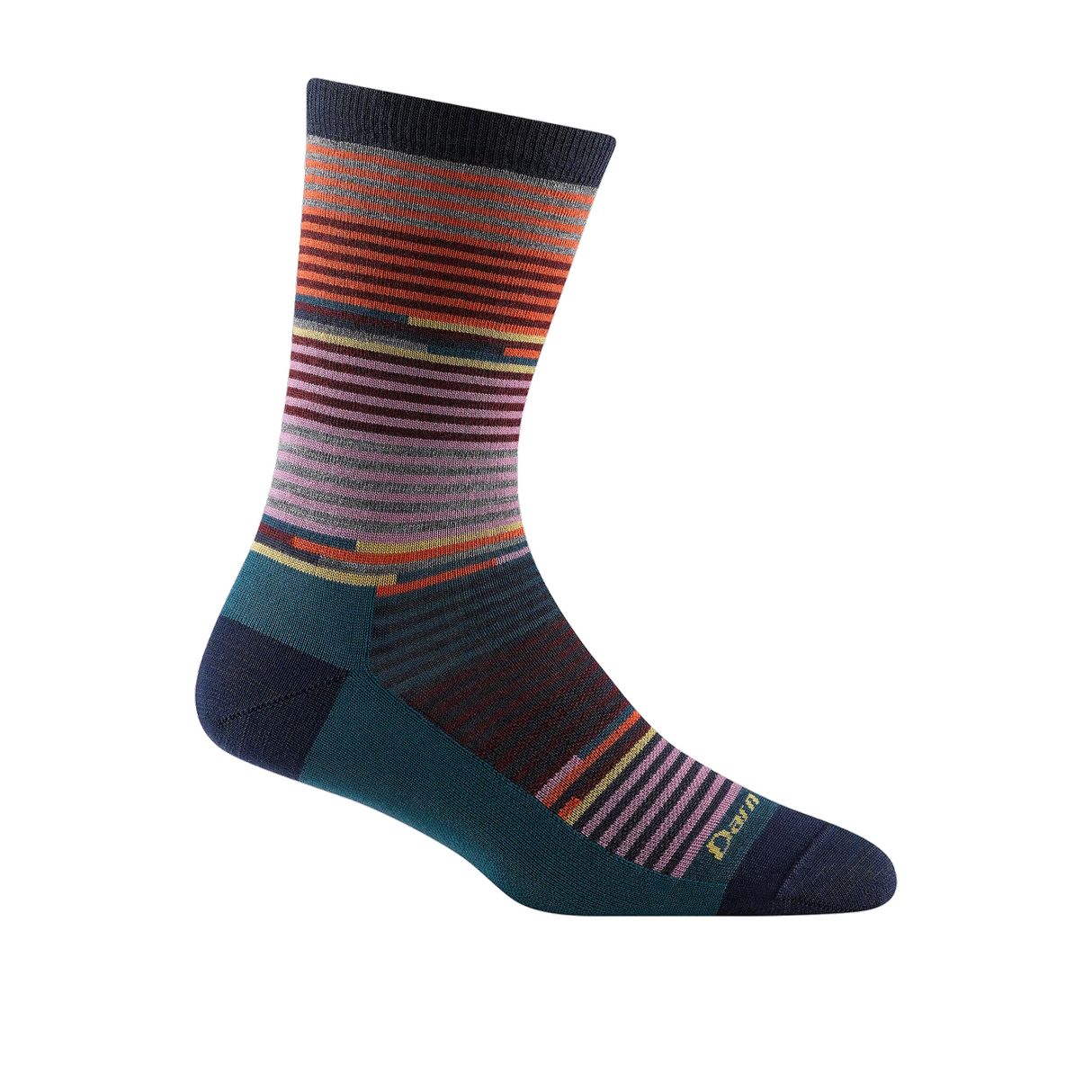Darn Tough Pixie Lightweight Crew Sock (Women) - Navy Accessories - Socks - Performance - The Heel Shoe Fitters