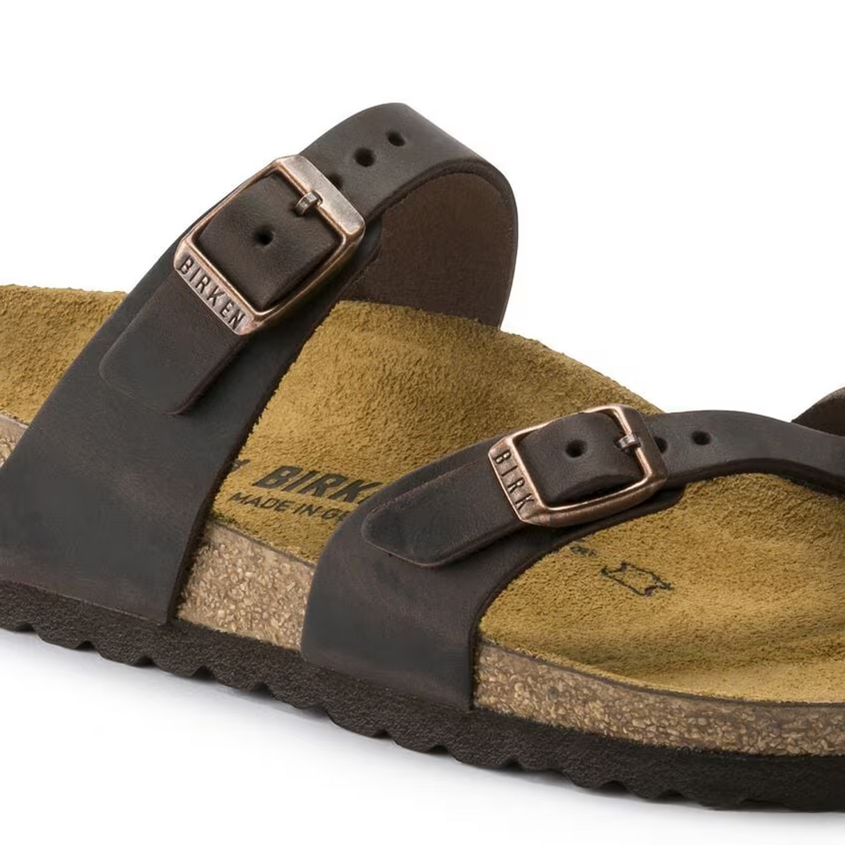 Birkenstock Mayari Sandal (Women) - Habana Oiled Leather Sandal - Thong - The Heel Shoe Fitters