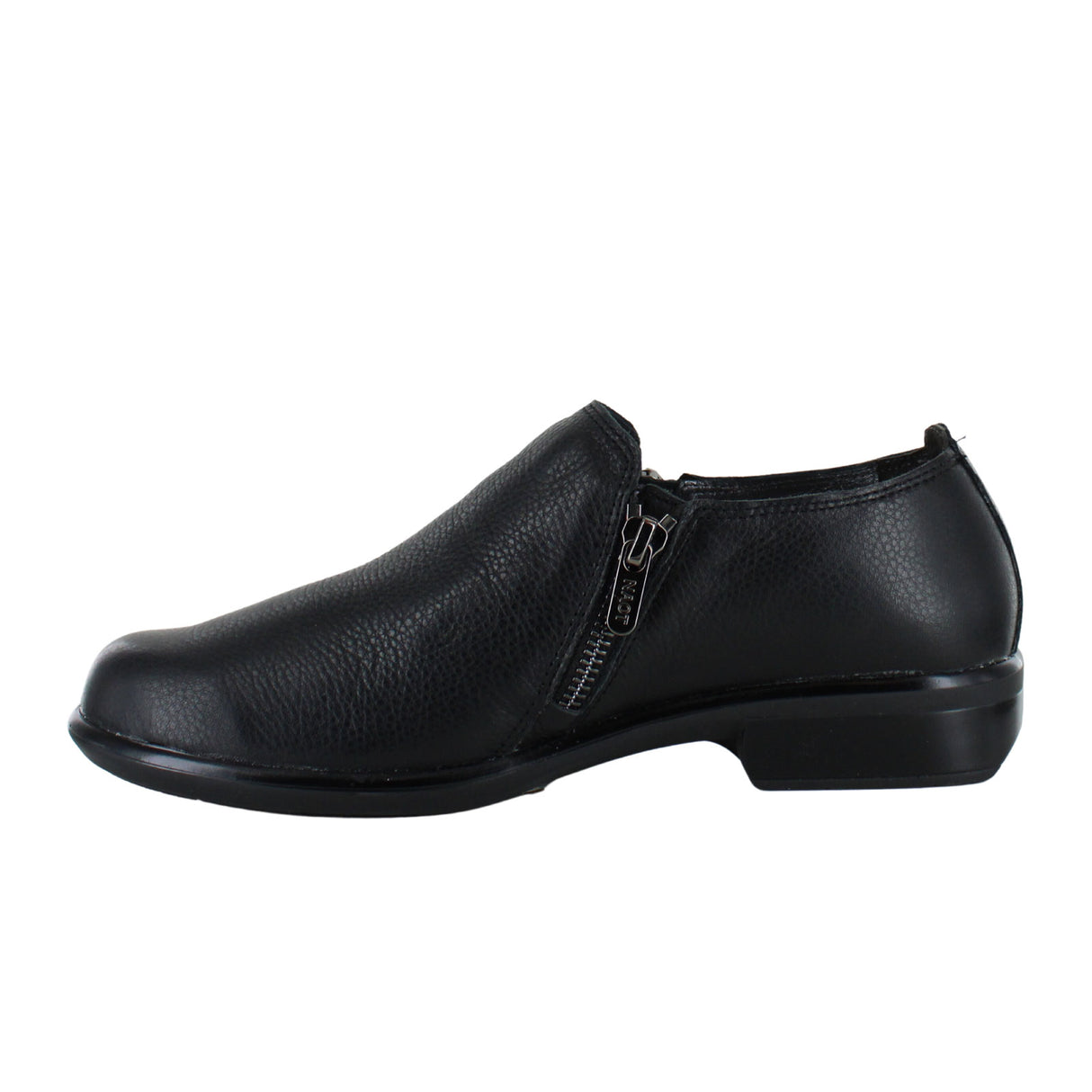 Naot Autan Slip On (Women) - Soft Black Leather Dress-Casual - Slip On - The Heel Shoe Fitters