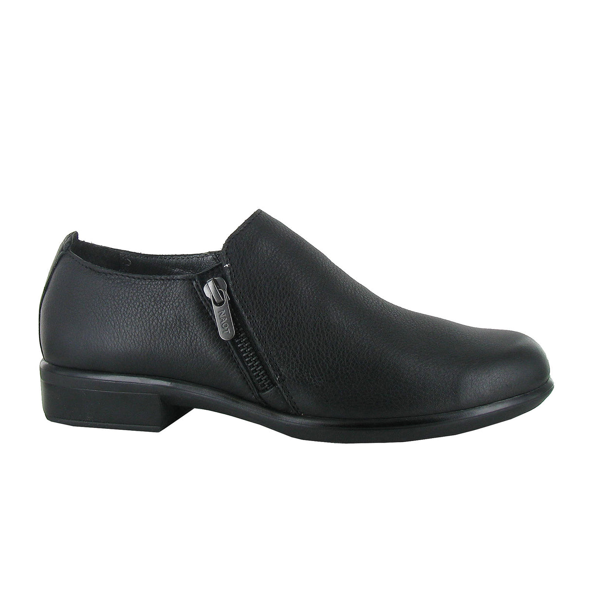 Naot Autan Slip On (Women) - Soft Black Leather Dress-Casual - Slip On - The Heel Shoe Fitters