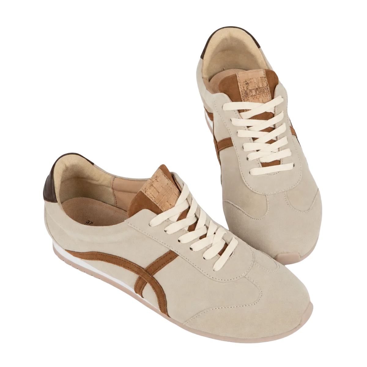 Naot Haven Sneaker (Women) - Beige/Cream/Brown