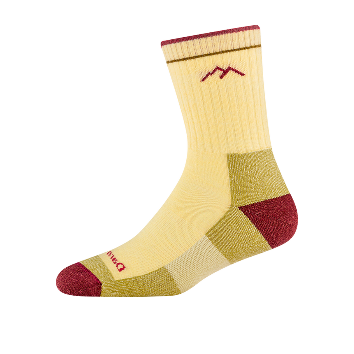Darn Tough Hiker Midweight Cushion Crew Sock (Women) - Morning Sun Accessories - Socks - Performance - The Heel Shoe Fitters