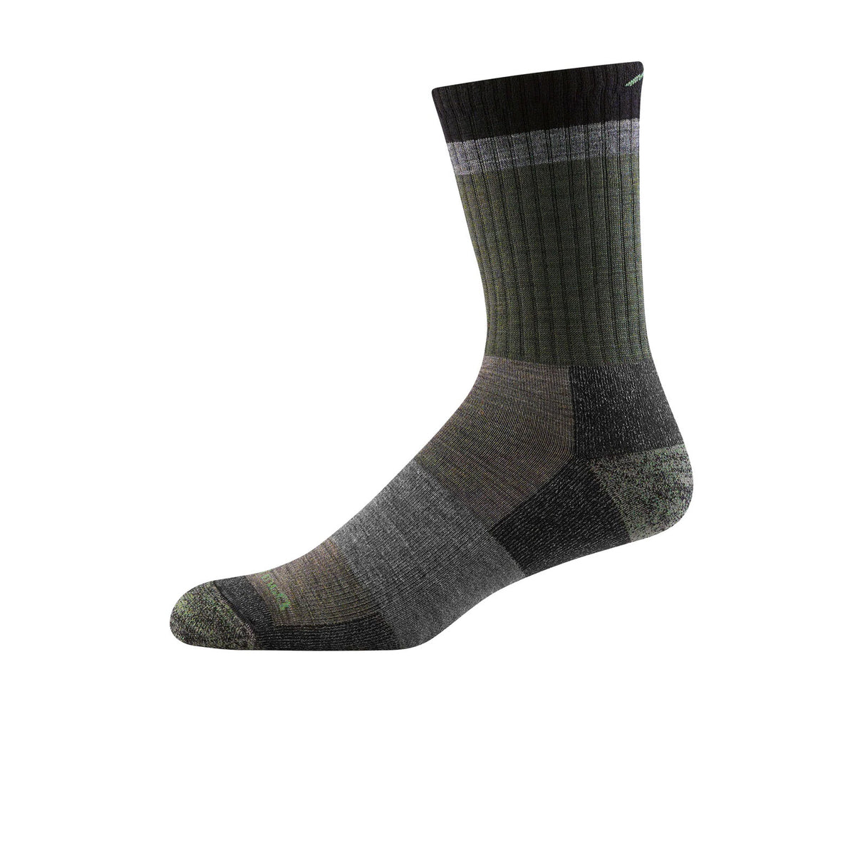 Darn Tough Heady Stripe Lightweight Micro Crew Sock with Cushion (Men) - Fatigue Accessories - Socks - Performance - The Heel Shoe Fitters