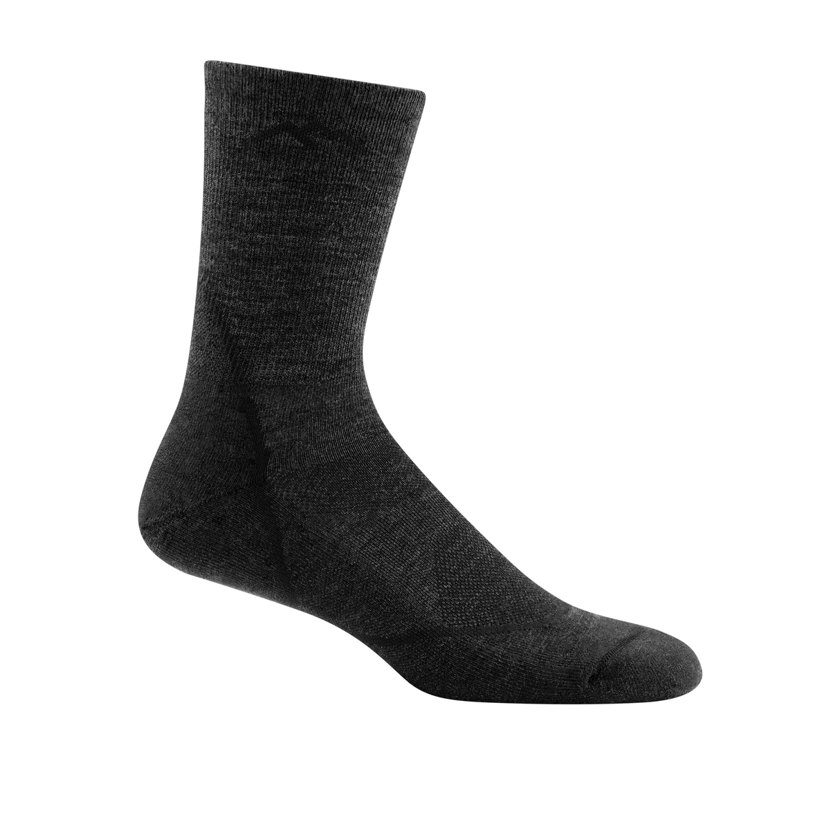 Darn Tough Light Hiker Lightweight Micro Crew Sock with Cushion (Men) - Black Accessories - Socks - Performance - The Heel Shoe Fitters