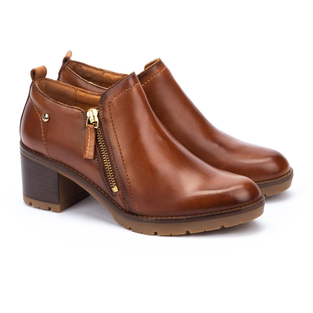 Pikolinos Llanes W7H-7563 Ankle Boot (Women) - Brandy Leather Boots - Fashion - Ankle Boot - The Heel Shoe Fitters