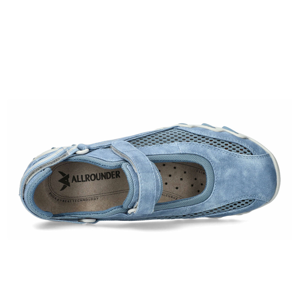 Allrounder Niro Mary Jane Sneaker (Women) - Blue Heaven/Blue Heaven Baton Sandal - Active - The Heel Shoe Fitters