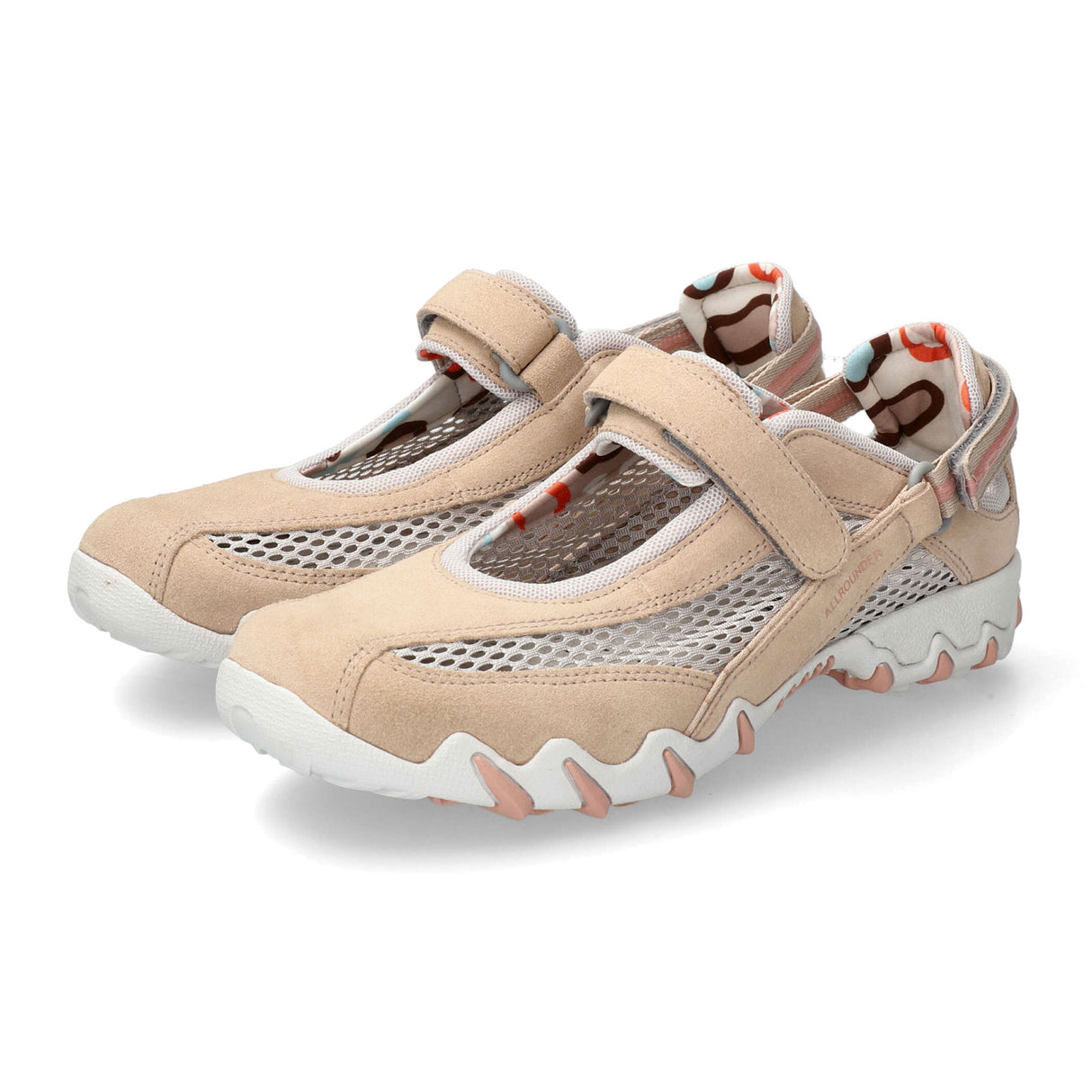 Allrounder Niro Mary Jane Sneaker (Women) - Sahara/Nimbus Cloud C. Suede Sandal - Active - The Heel Shoe Fitters