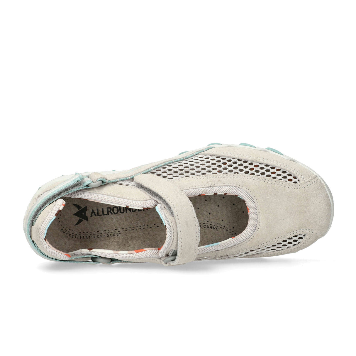 Allrounder Niro Mary Jane Sneaker (Women) - Fantasma/Nimbus Cloud C. Suede Sandal - Active - The Heel Shoe Fitters