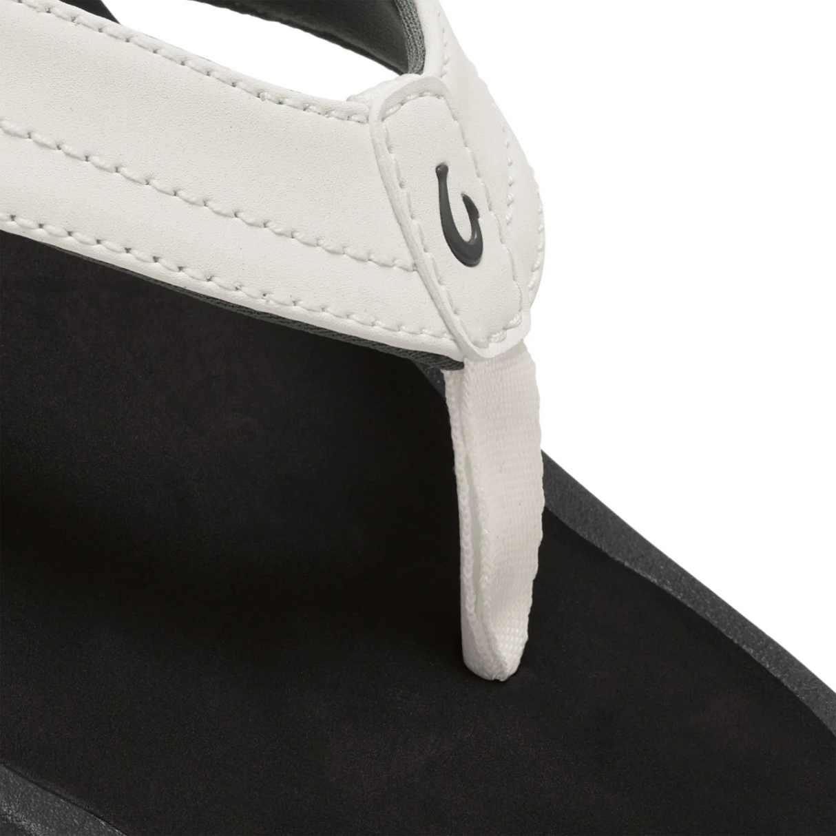 OluKai 'Ohana Sandal (Women) - White/Black