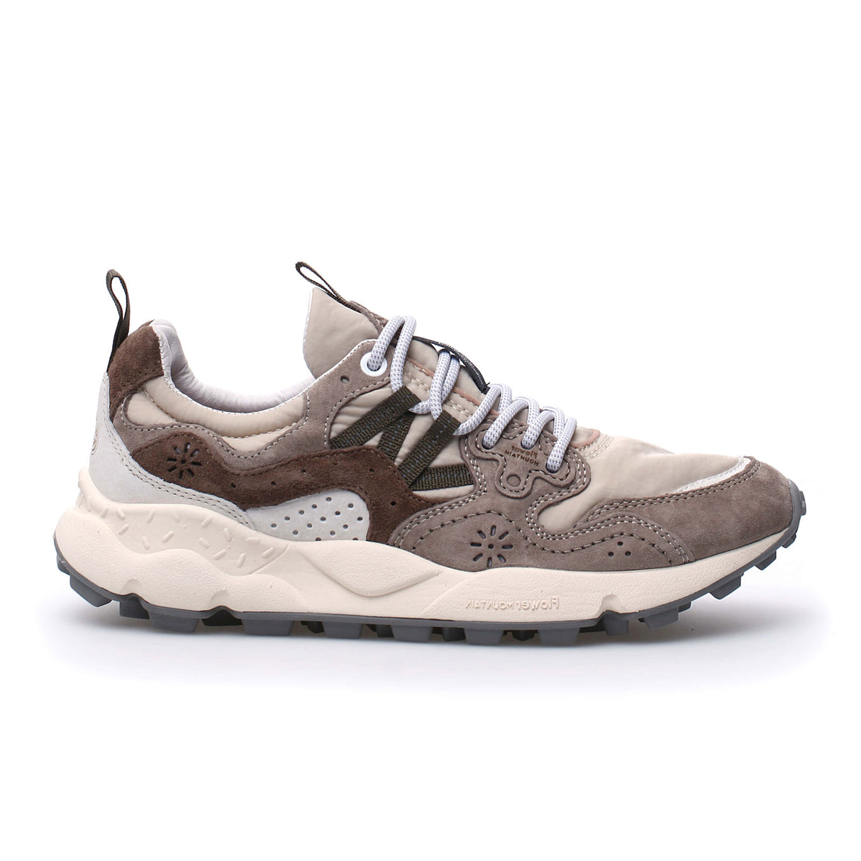 Flower Mountain Yamano 3 Sneaker (Unisex) - Off White/Beige Athletic - Running - Trail - The Heel Shoe Fitters