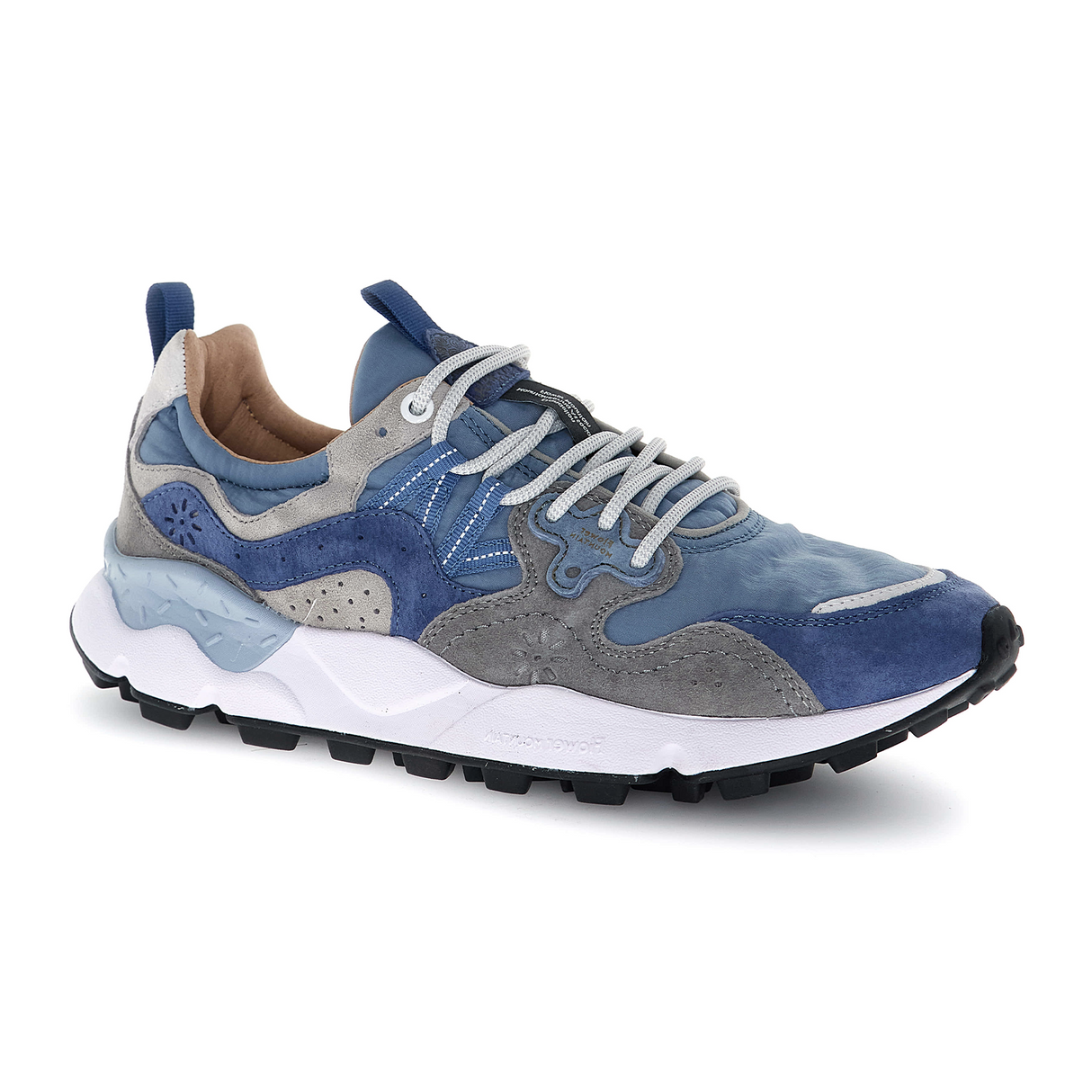 Flower Mountain Yamano 3 Sneaker (Men) - Navy/Blue/Light Grey