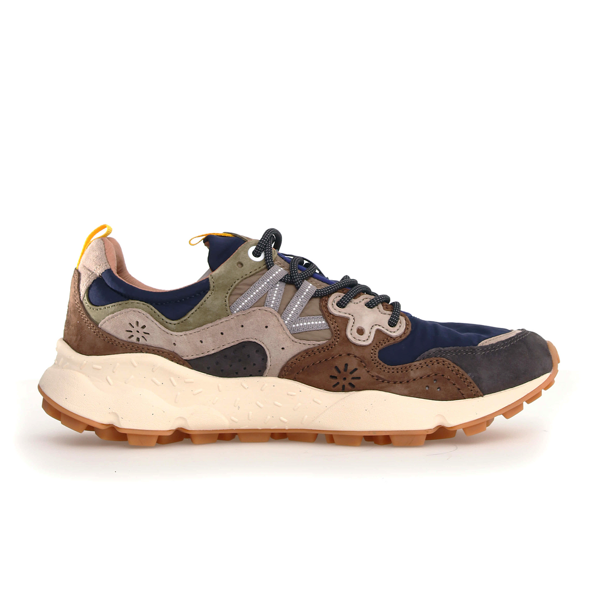 Flower Mountain Yamano 3 Sneaker (Men) - Dark Grey/Brown