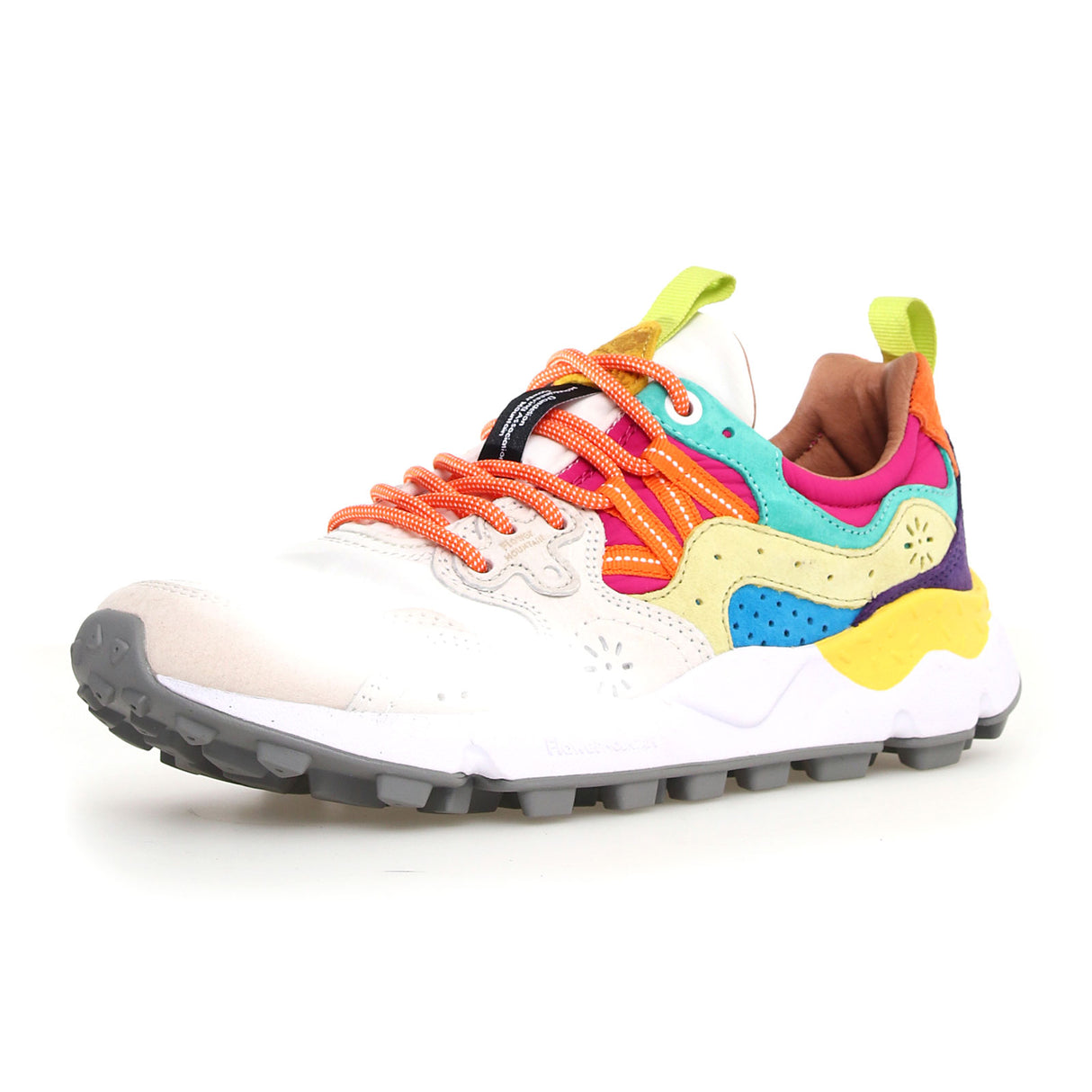 Flower Mountain Yamano 3 Sneaker (Women) - Pink/White Athletic - Running - Trail - The Heel Shoe Fitters