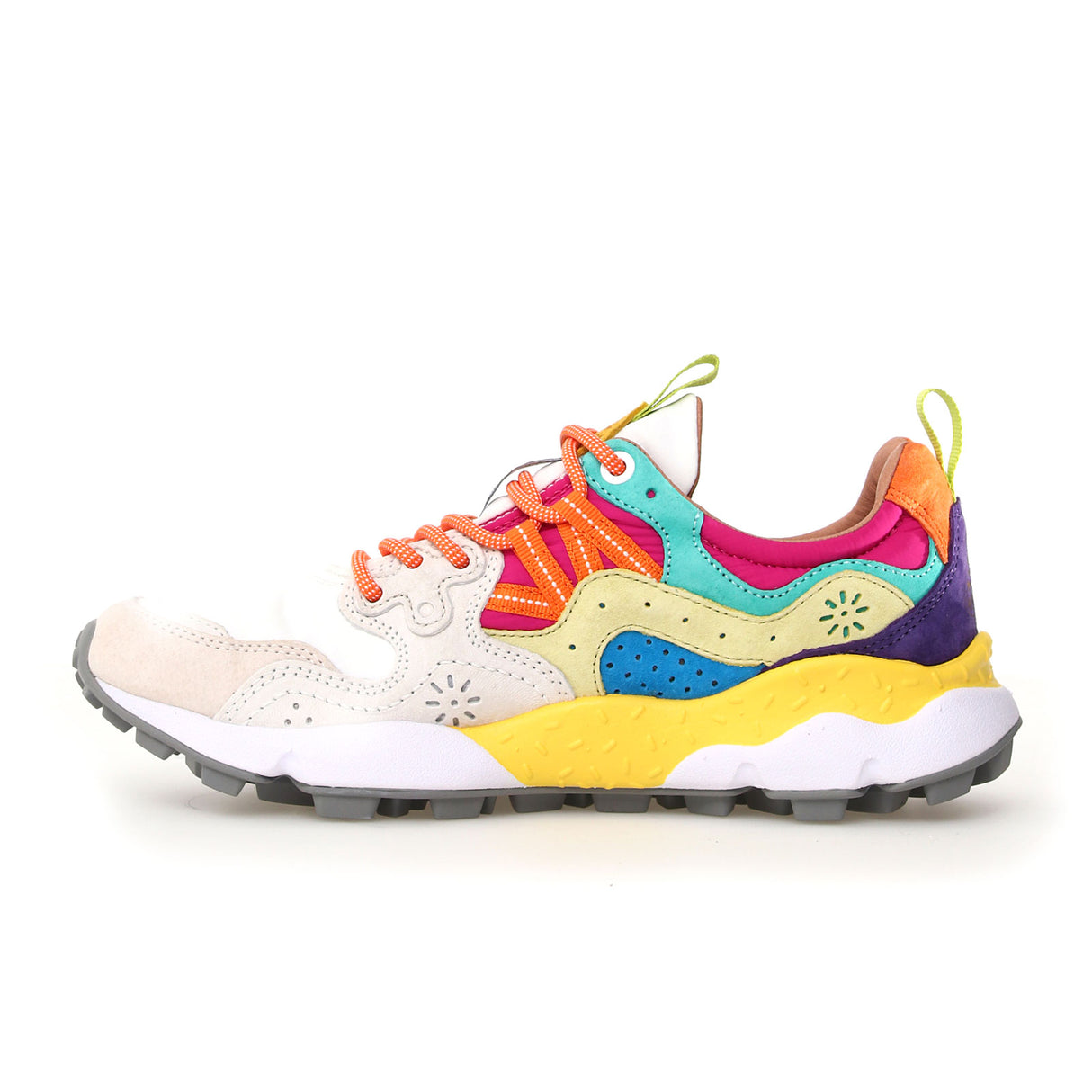 Flower Mountain Yamano 3 Sneaker (Women) - Pink/White Athletic - Running - Trail - The Heel Shoe Fitters