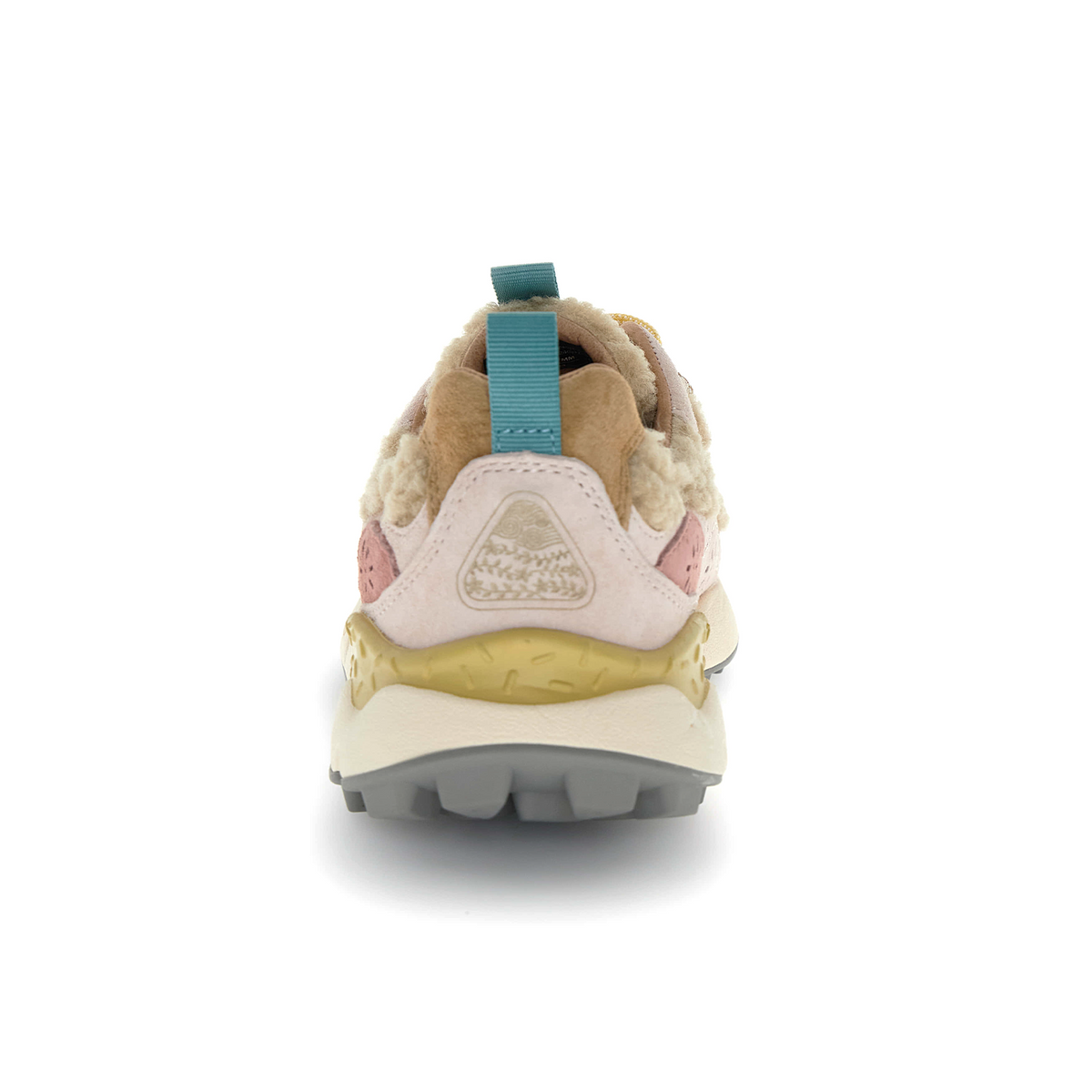 Flower Mountain Yamano 3 Sneaker (Women) - Teddy Light Brown/Rose/Beige
