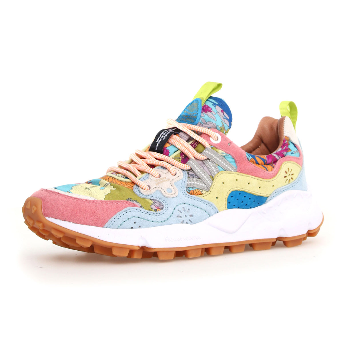 Flower Mountain Yamano 3 Sneaker (Women) - Zen Garden Multicolor Athletic - Running - Trail - The Heel Shoe Fitters