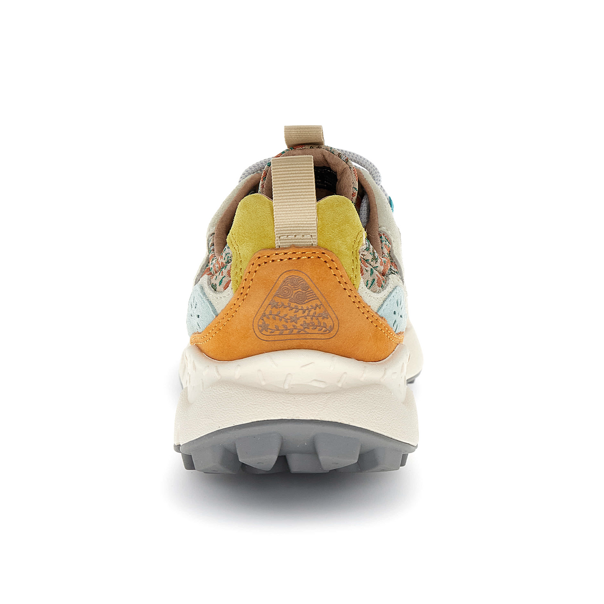 Flower Mountain Yamano 3 Sneaker (Women) - Chestnut/Light Blue/Orange