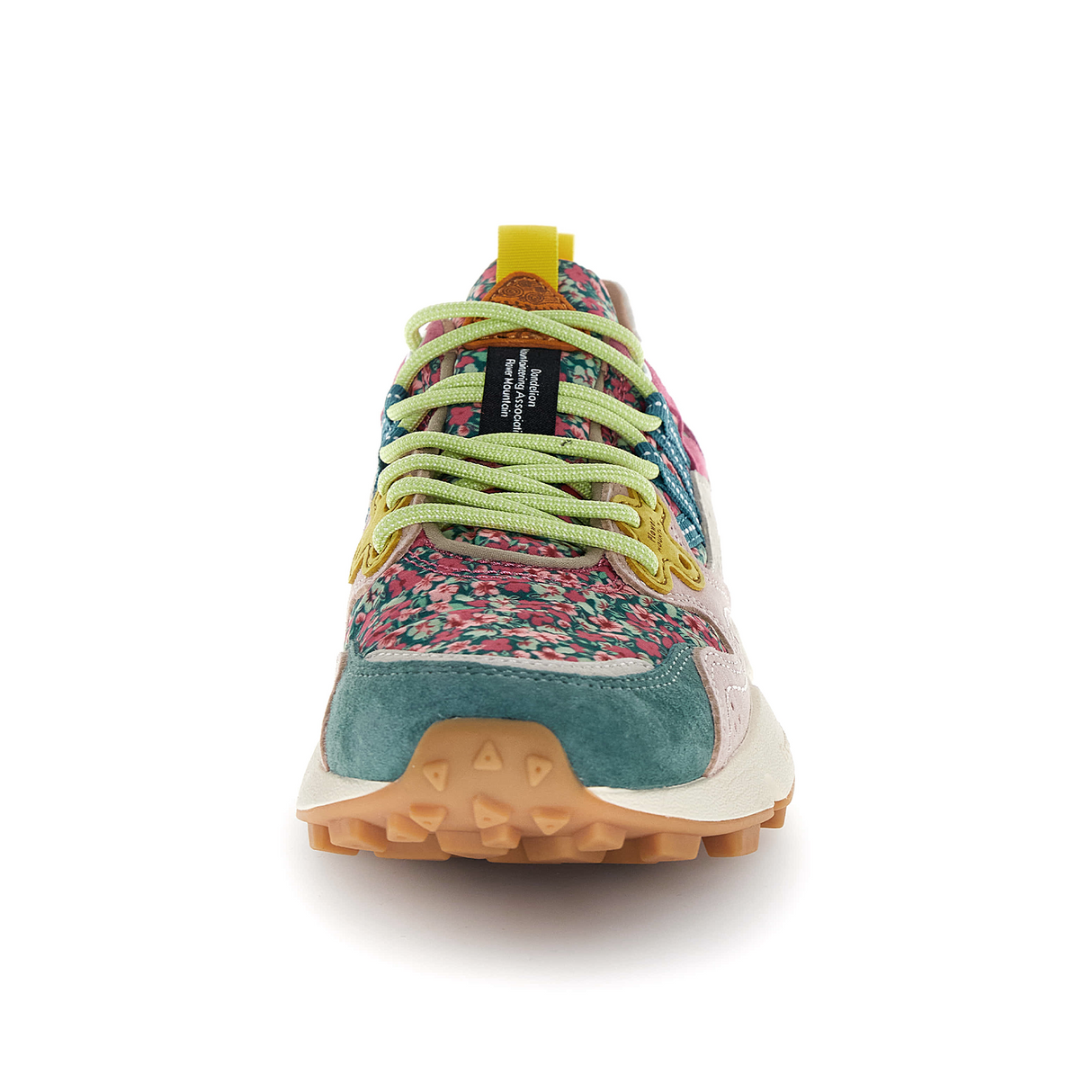 Flower Mountain Yamano 3 Sneaker (Women) - Flower Petrol/Cipria/Fuchsia