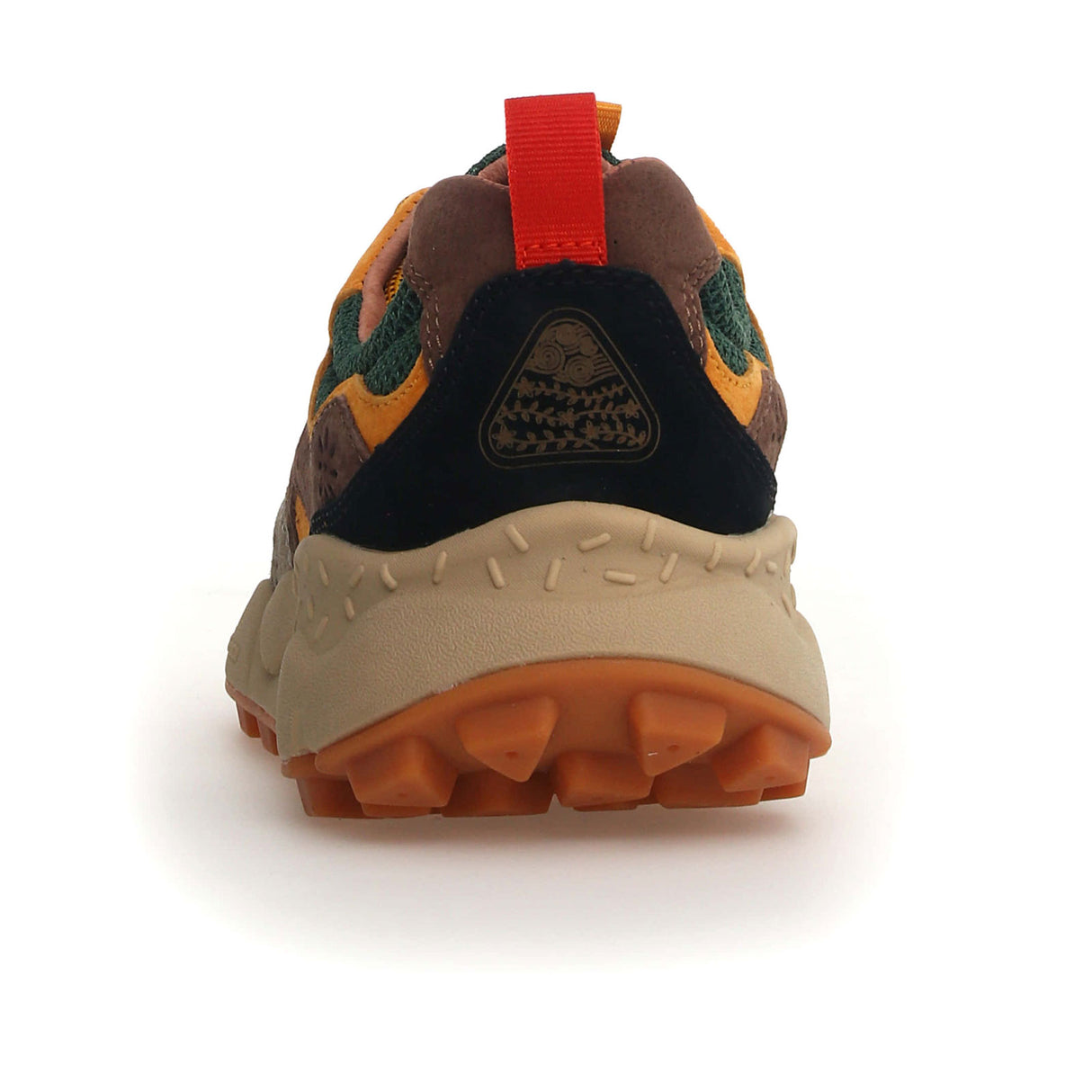 Flower Mountain Yamano 3 Sneaker (Unisex) - Taupe/Green/Ocra Athletic - Running - Trail - The Heel Shoe Fitters