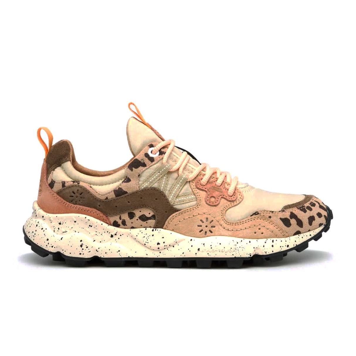 Flower Mountain Yamano 3 Sneaker (Unisex) - Beige/Milk/Light Brown Athletic - Casual - Lace Up - The Heel Shoe Fitters