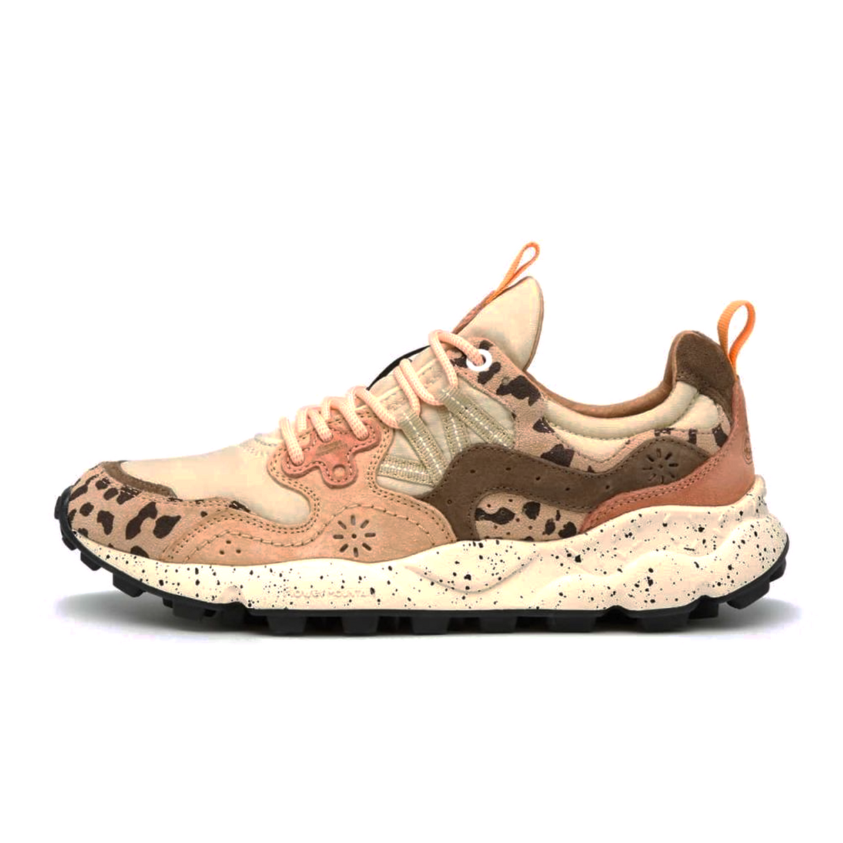 Flower Mountain Yamano 3 Sneaker (Unisex) - Beige/Milk/Light Brown Athletic - Casual - Lace Up - The Heel Shoe Fitters