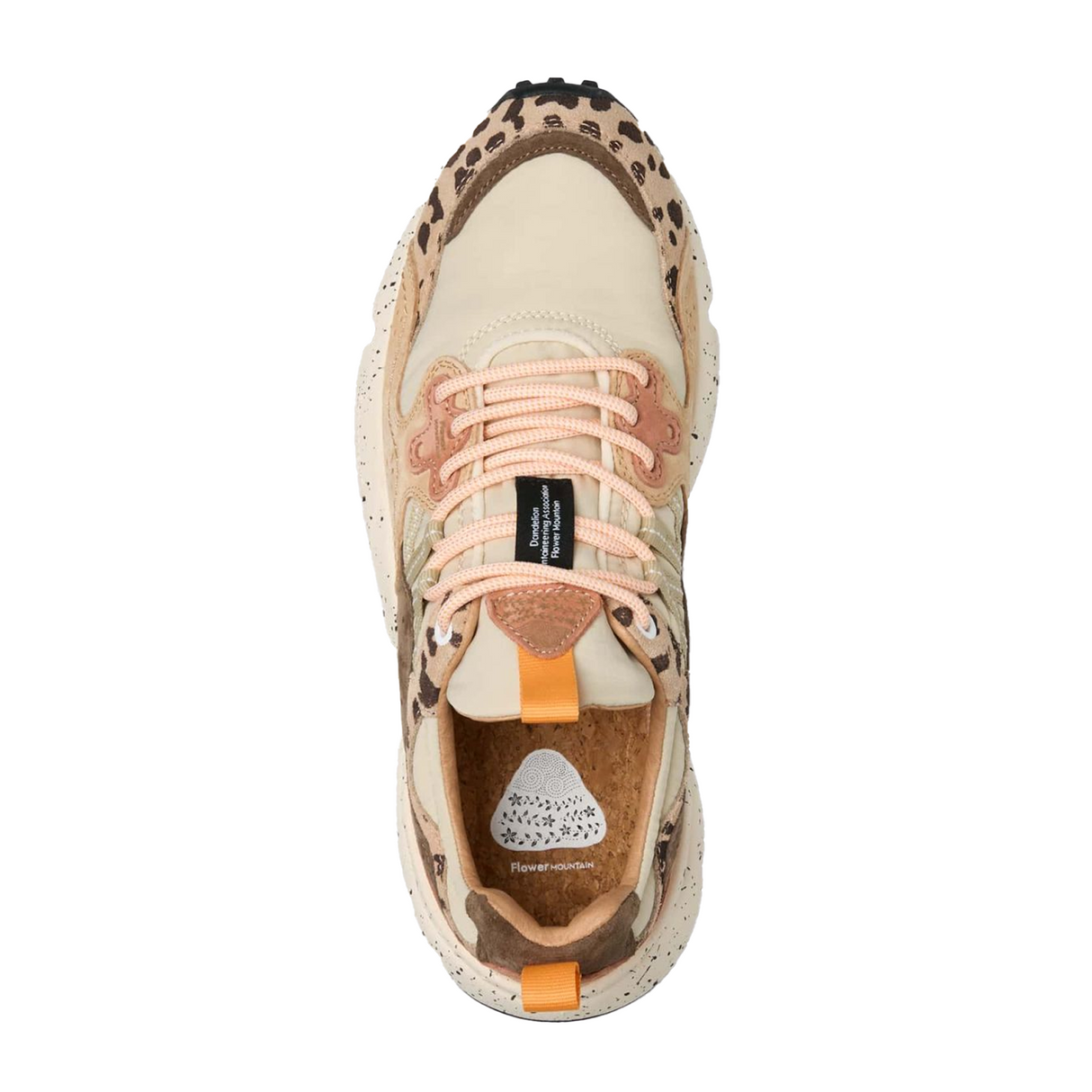Flower Mountain Yamano 3 Sneaker (Unisex) - Beige/Milk/Light Brown Athletic - Casual - Lace Up - The Heel Shoe Fitters