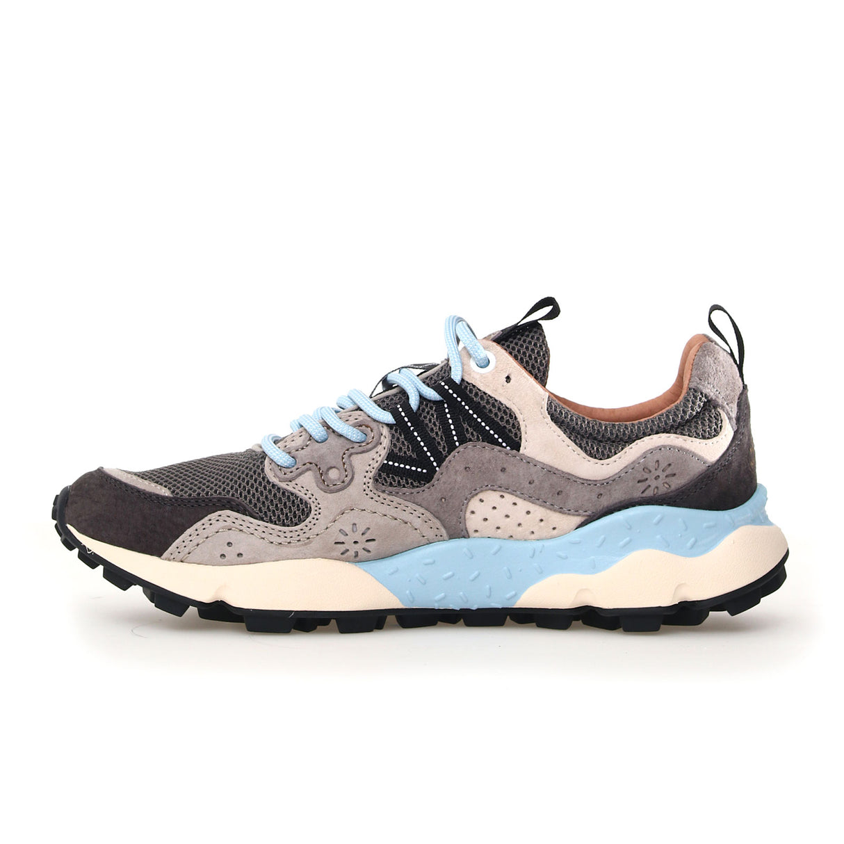 Flower Mountain Yamano 3 Sneaker (Unisex) - Anthracite/Beige Athletic - Running - Trail - The Heel Shoe Fitters