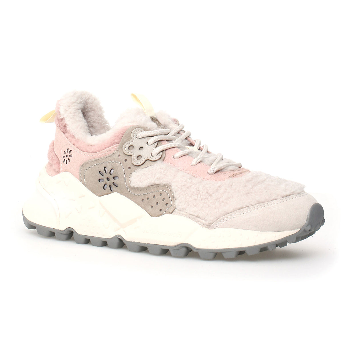 Flower Mountain Kotetsu Sneaker (Women) - Cream/Pink Athletic - Casual - Lace Up - The Heel Shoe Fitters