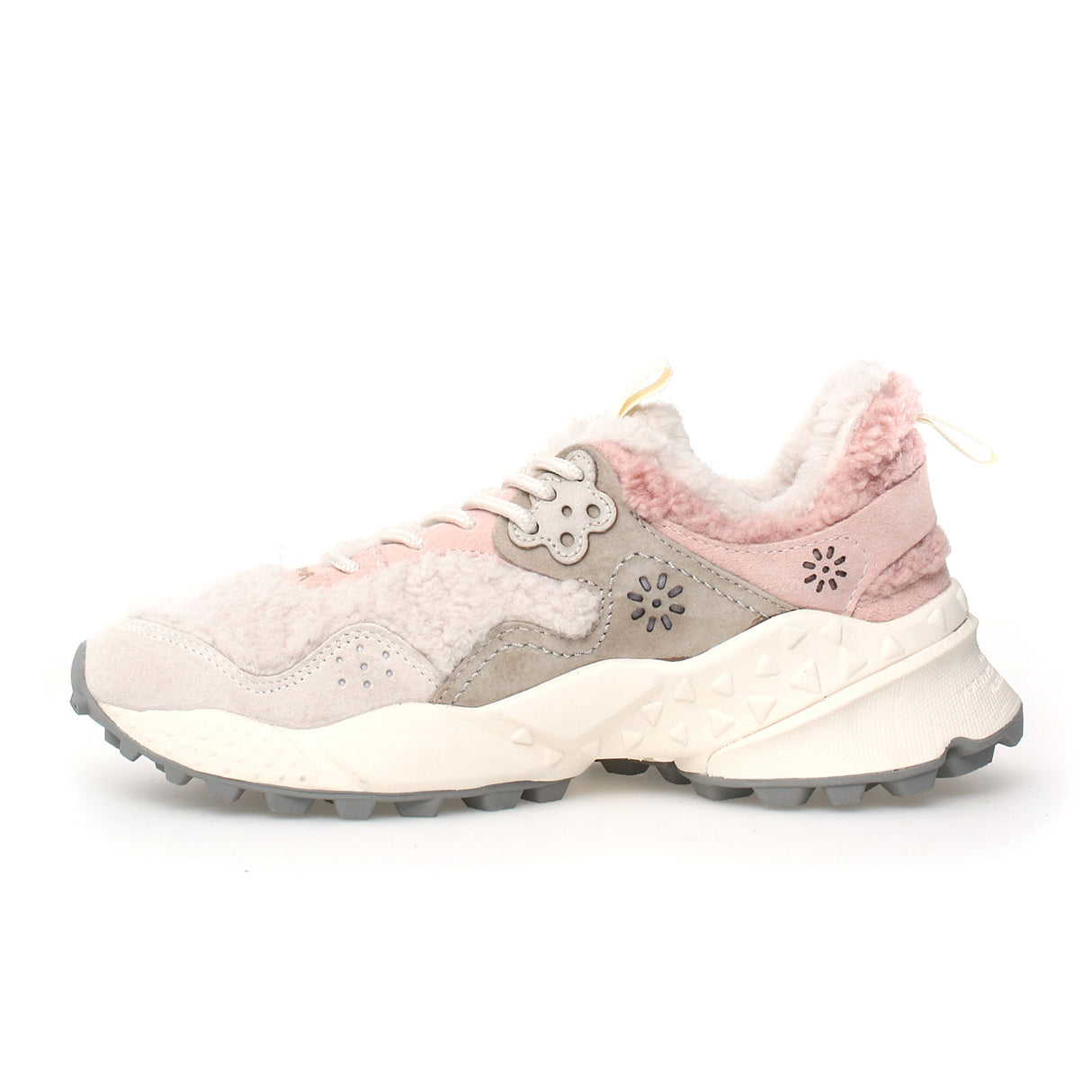 Flower Mountain Kotetsu Sneaker (Women) - Cream/Pink Athletic - Casual - Lace Up - The Heel Shoe Fitters