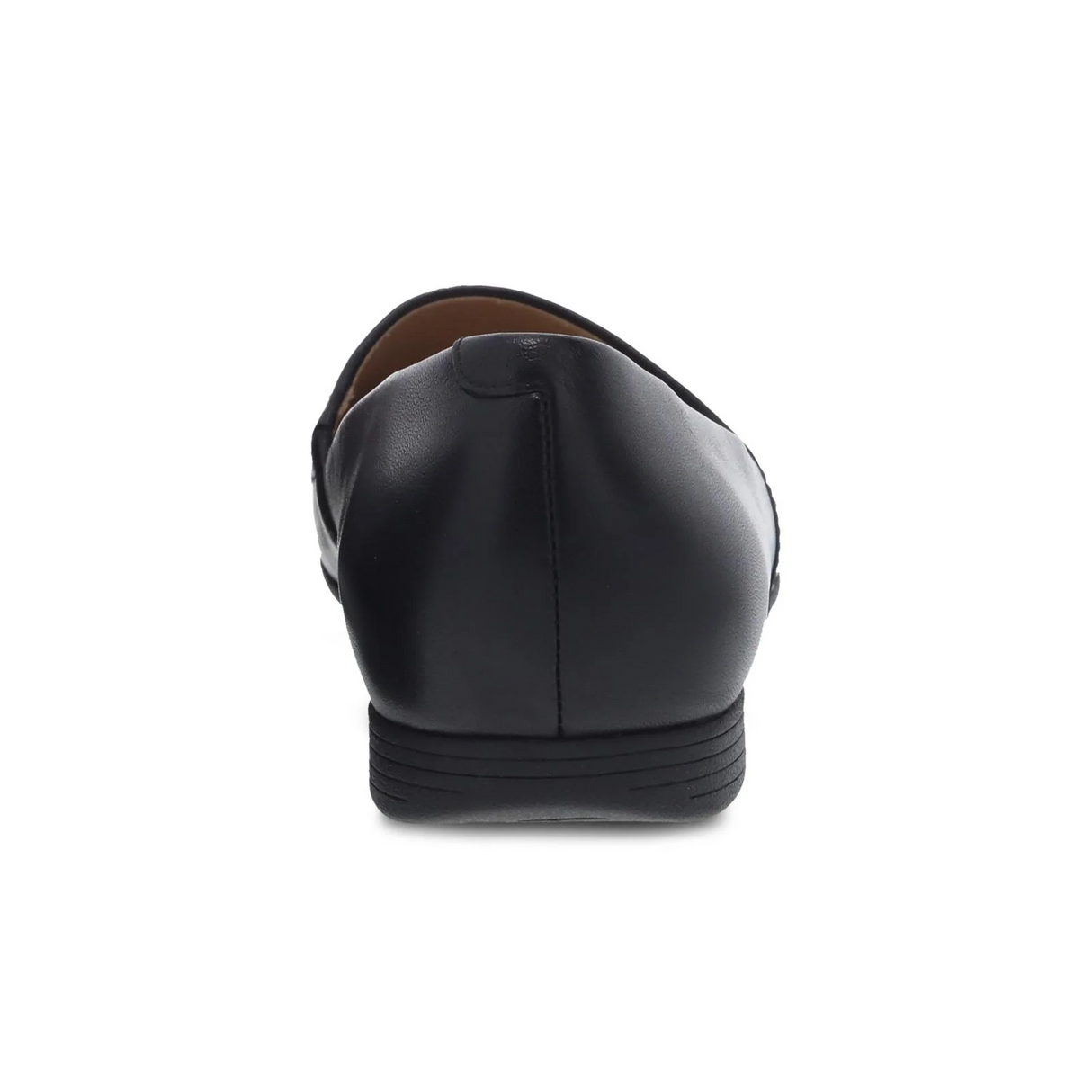 Dansko Larisa Slip On Loafer (Women) - Black Milled Nappa Dress-Casual - Flat - The Heel Shoe Fitters