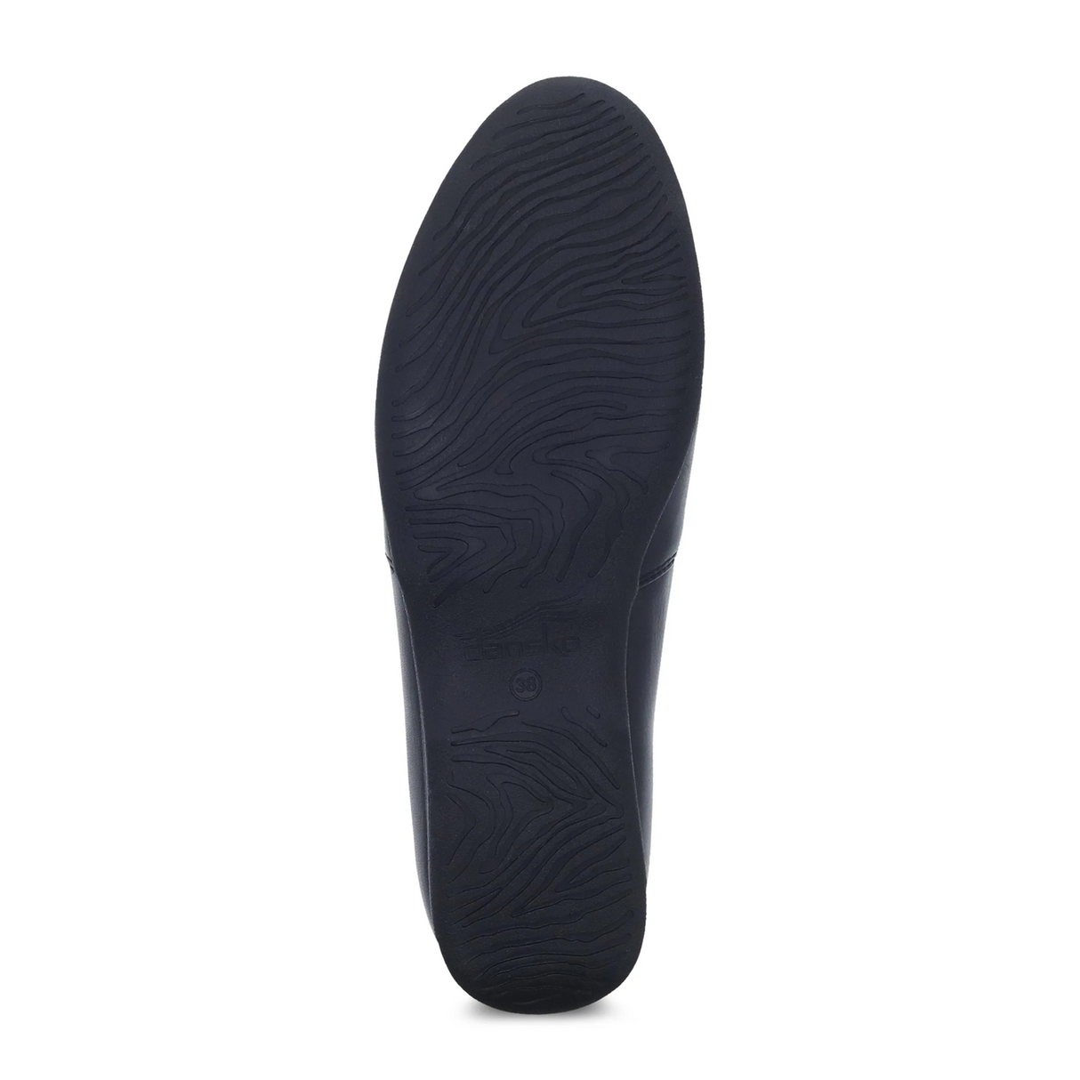 Dansko Larisa Slip On Loafer (Women) - Black Milled Nappa Dress-Casual - Flat - The Heel Shoe Fitters