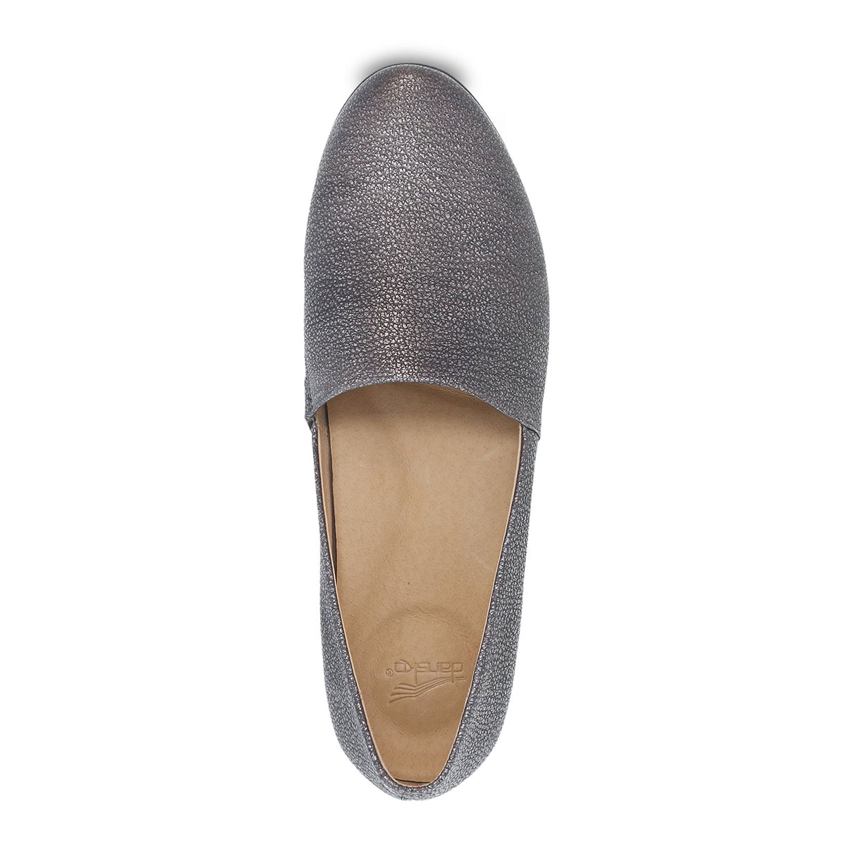 Dansko Larisa Slip On Loafer (Women) - Pewter Metallic Dress-Casual - Loafers - The Heel Shoe Fitters