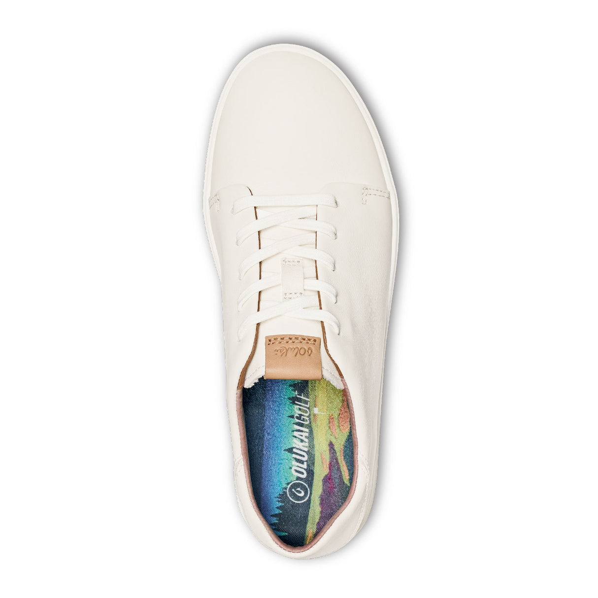OluKai Wailea Golf Shoe (Women) - White/White Athletic - Sport - The Heel Shoe Fitters