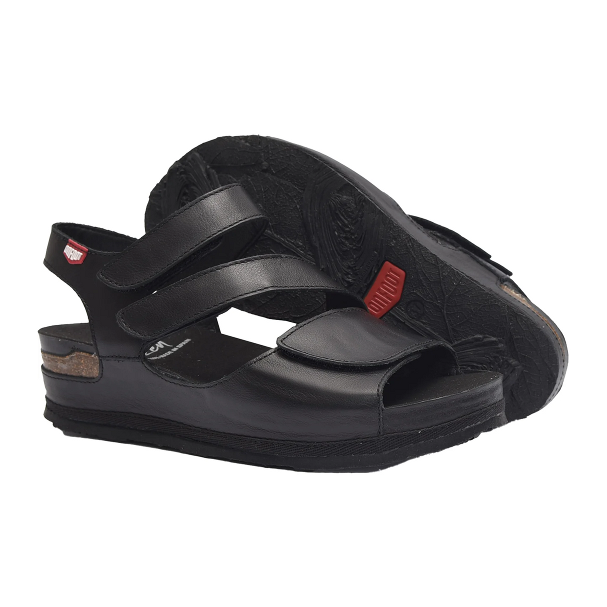 On Foot Austin Backstrap Sandal (Women) - Black Sandal - Backstrap - The Heel Shoe Fitters
