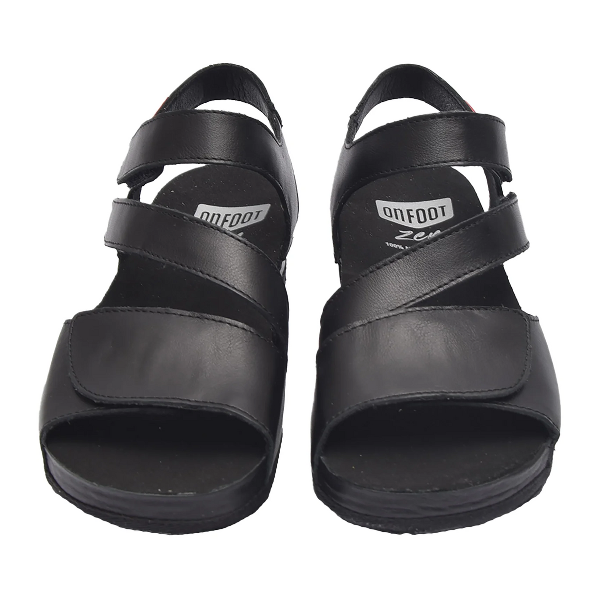 On Foot Austin Backstrap Sandal (Women) - Black Sandal - Backstrap - The Heel Shoe Fitters