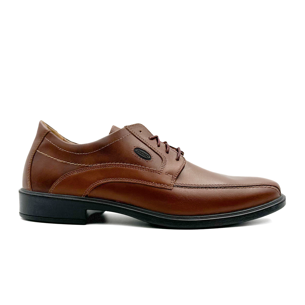 Jomos Classic Lace Up (Men) - Cognac Dress-Casual - Oxford - The Heel Shoe Fitters