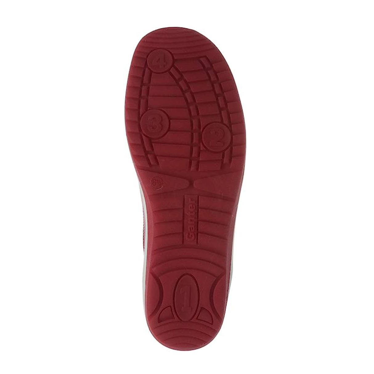 Ganter Gisa 7 Active Sneaker (Women) - Red Athletic - Casual - Lace Up - The Heel Shoe Fitters