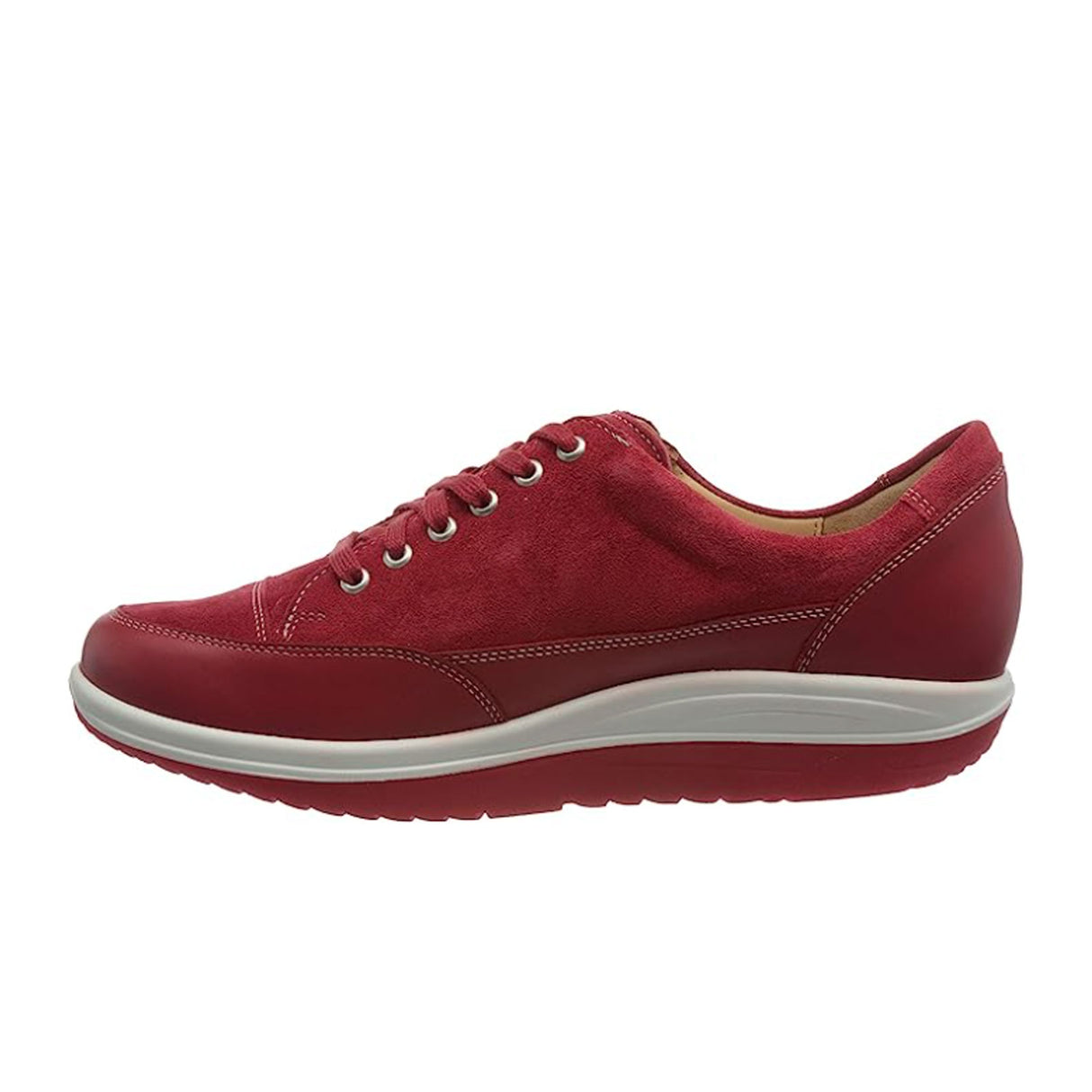Ganter Gisa 7 Active Sneaker (Women) - Red Athletic - Casual - Lace Up - The Heel Shoe Fitters