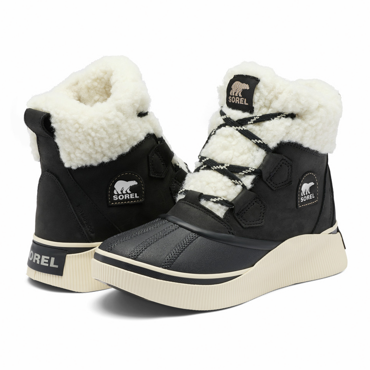 Sorel Out N About IV Chillz Waterproof Classic Boot (Women) - Black/Sea Salt