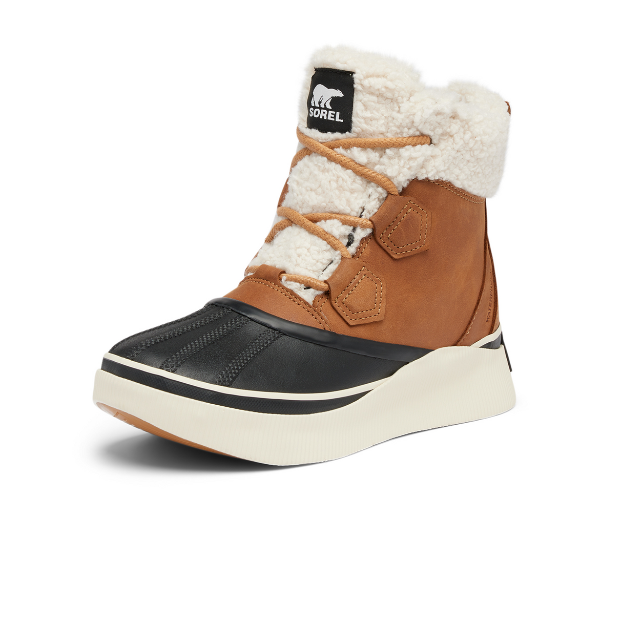 Sorel Out N About IV Chillz Waterproof Boot (Women) - Taffy/Black Boots - Winter - Mid - The Heel Shoe Fitters