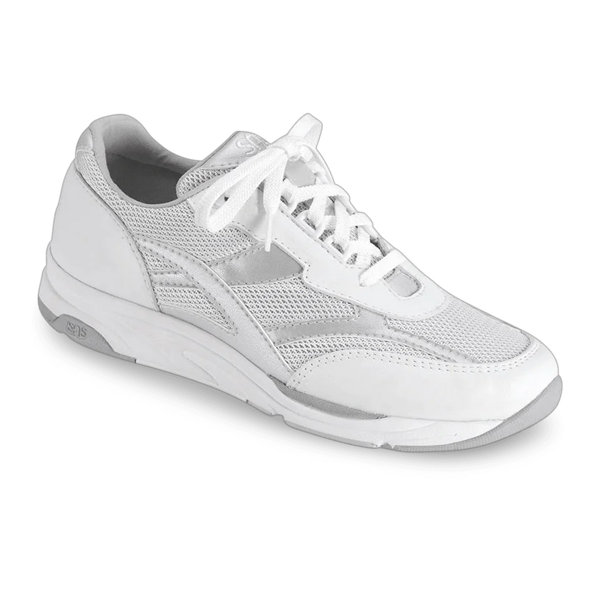 SAS Tour Mesh Walking Shoe (Women) - Silver Athletic - Walking - The Heel Shoe Fitters