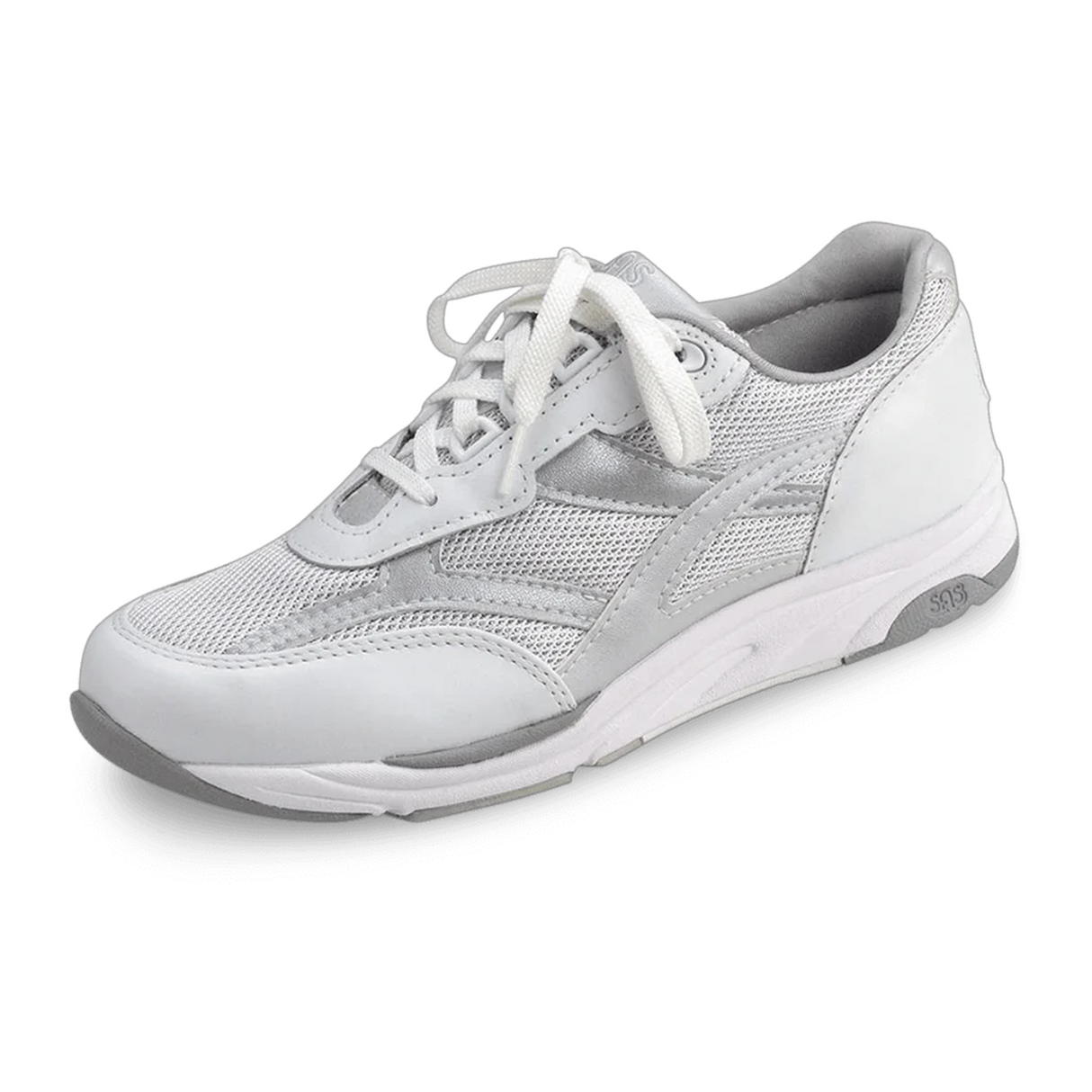 SAS Tour Mesh Walking Shoe (Women) - Silver Athletic - Walking - The Heel Shoe Fitters