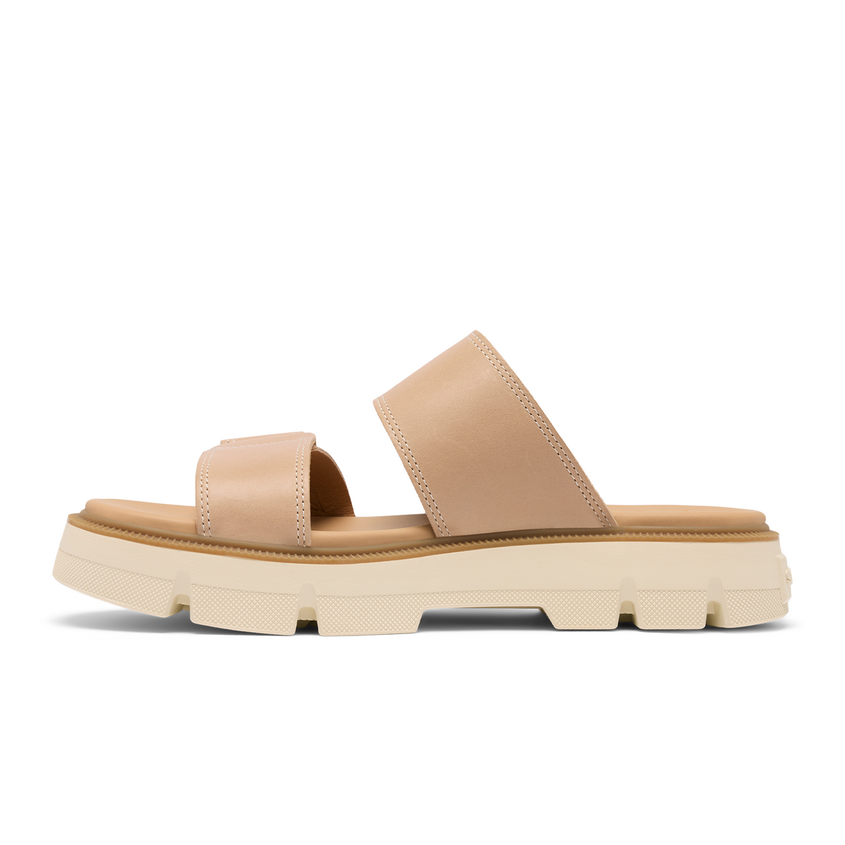 Sorel Rein CB Slide Sandal (Women) - Honest Beige/Bleached Ceramic Sandal - Slide - The Heel Shoe Fitters