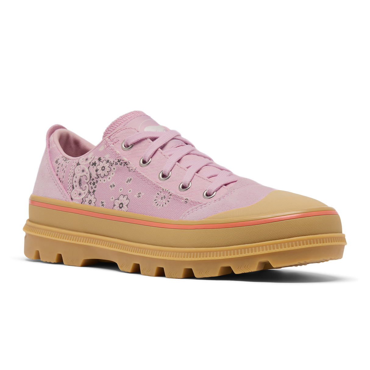 Sorel Scout N About Low Sneaker (Women) - Aura/Gum Athletic - Casual - Lace Up - The Heel Shoe Fitters